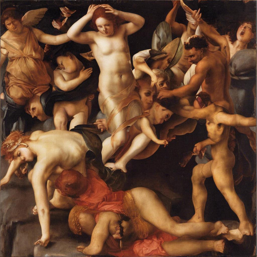 Η πρόκληση των Πιερίδων στη ζωγραφική του Rosso Fiorentino