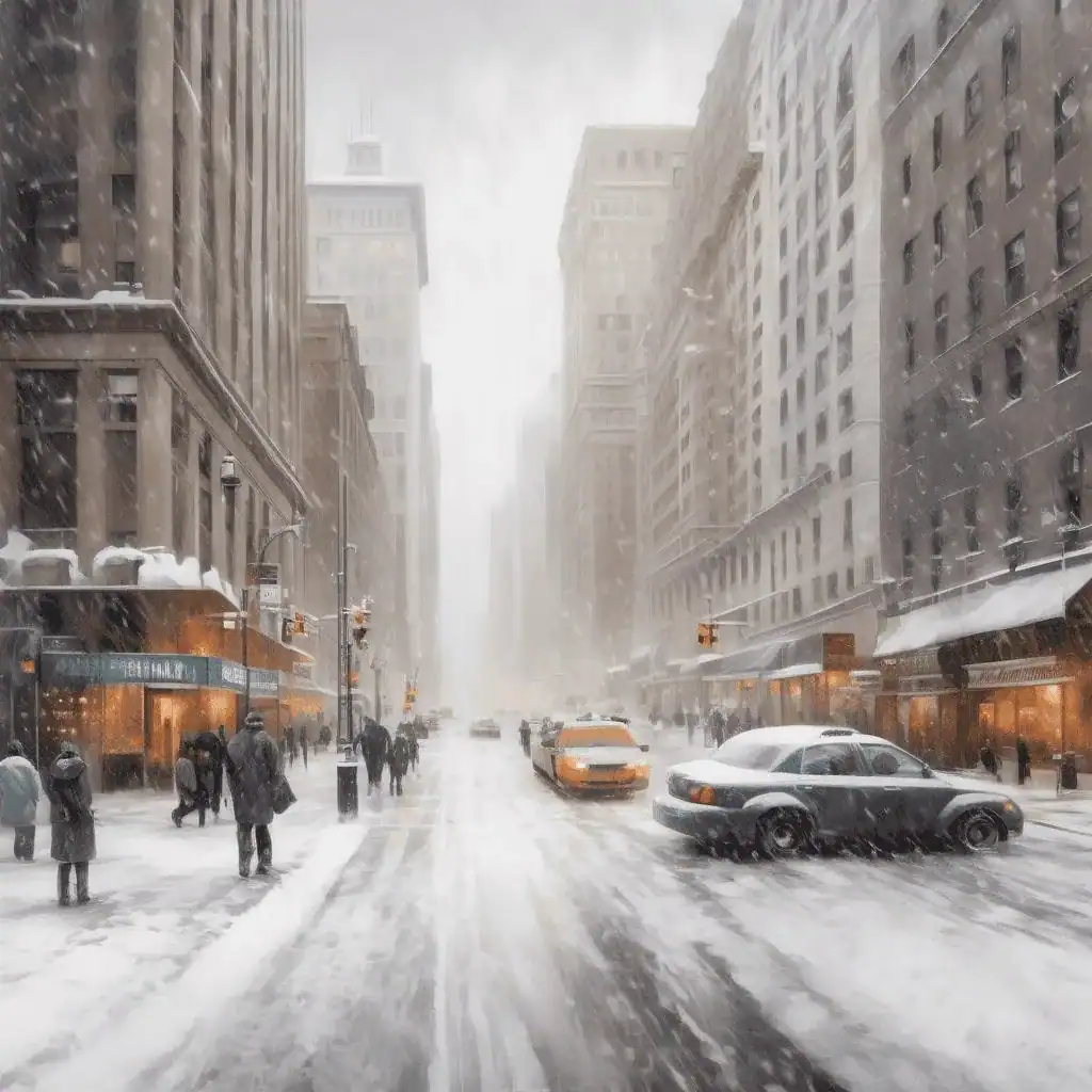 Madison Square – Snowstorm
