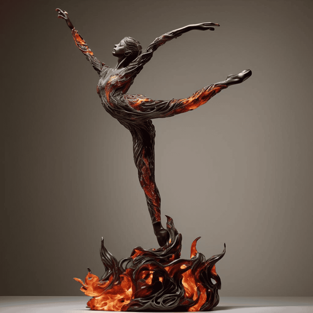 Danseuse flamme – Boleslas Biegas